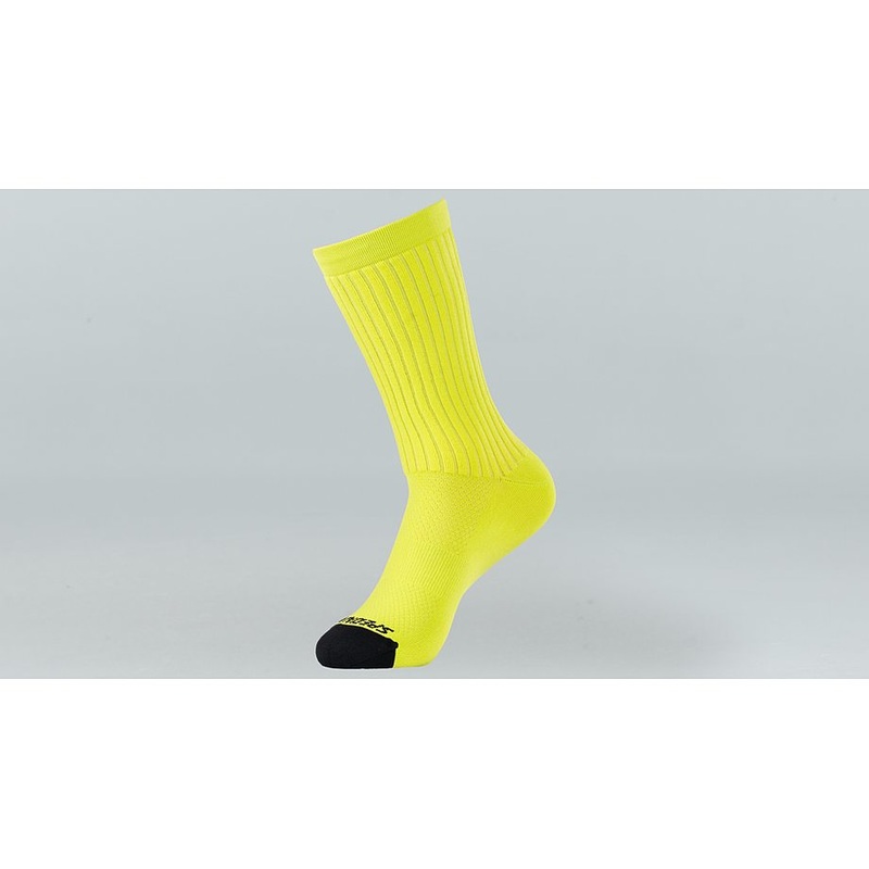 Hydrogen Aero Tall Road Socks – Hyper Green