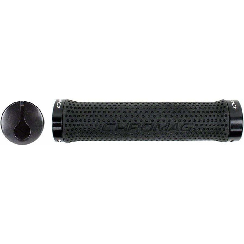Basis Bike Handlebar Grips – Black, Lock-On