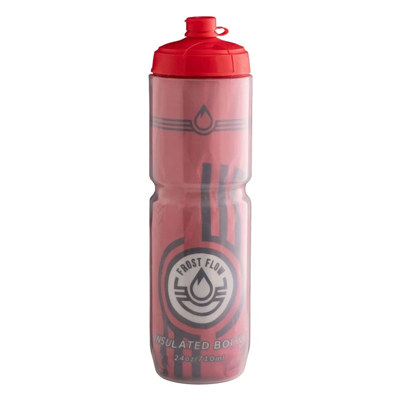 Frostflow Insulated Bottle Insulated Zoom Zebra Red 24oz