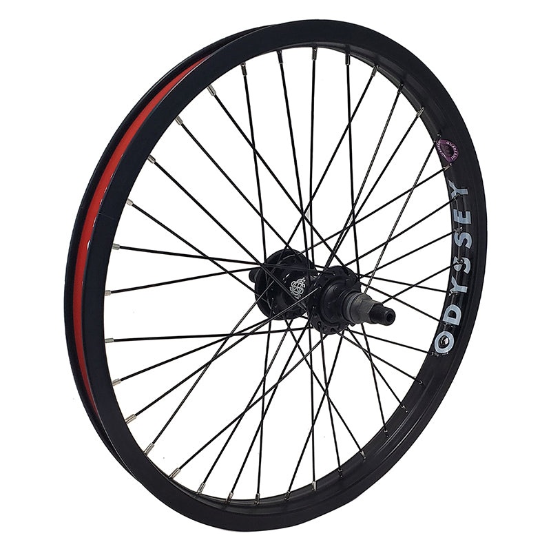Odyssey Quadrant Rear Wheel – 20 14 x 110mm Rim Brake Cassette Black