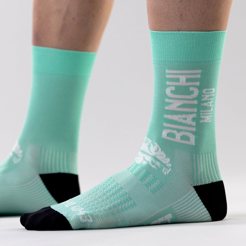 Bianchi socks Milano Celeste Mid High