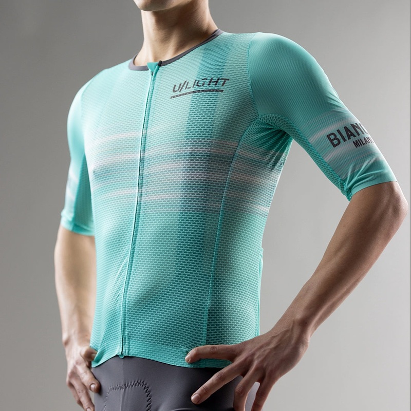 Bianchi Ultralight Short-Sleeve Jersey  Celeste