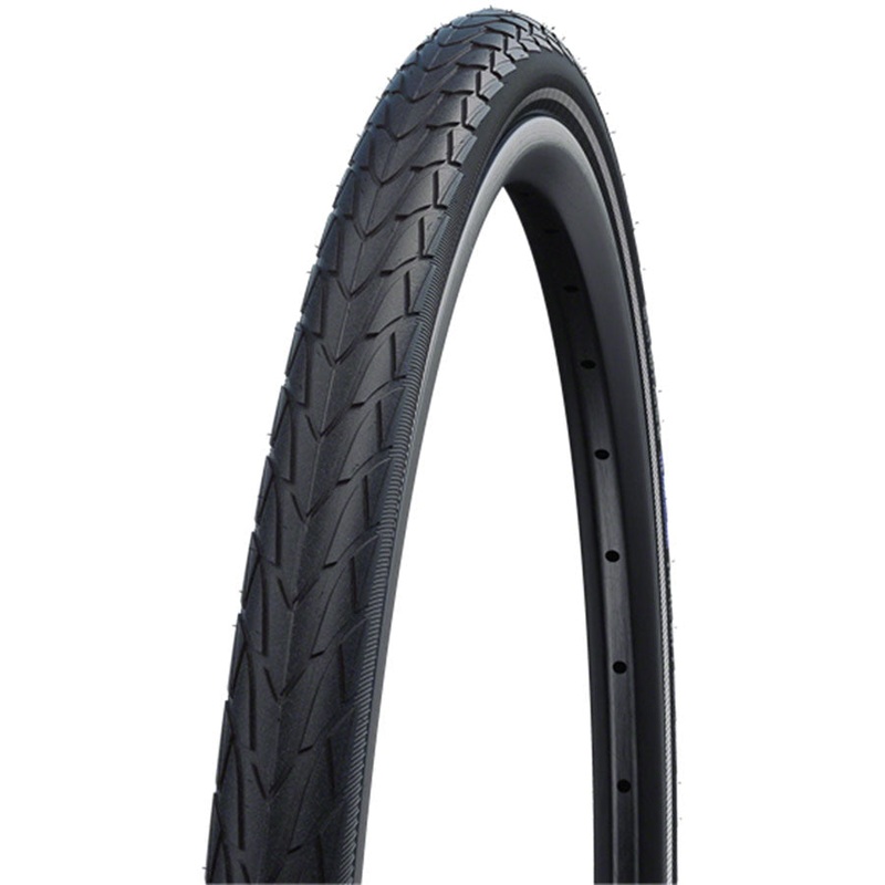 Marathon Racer Touring-Hybrid Bike Tire – 700 x 38, Clincher, Wire, Black, RaceGuard, Addix SpeedGrip