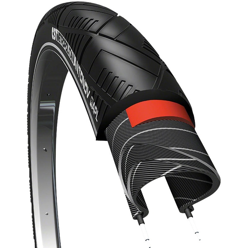 Metropolitan Antonov Road Bike Tire – 26 x 2.4, Clincher, Wire, Black