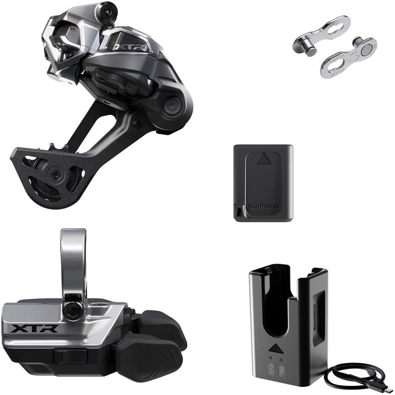 XTR M9250 Di2 Wireless Upgrade Kit – Includes M9250-SGS Rear Derailleur M9250-R  Shifter Battery Charger Quick Link