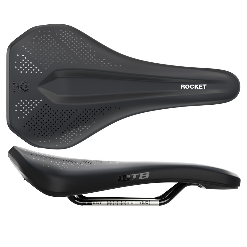 Rocket Saddle – Titanium Medium Fusion Form