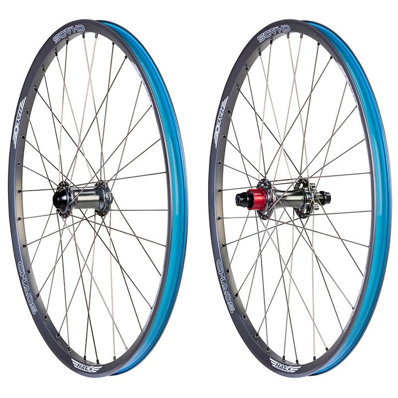 Chaos 26 Dirt Jump Wheelset Gray