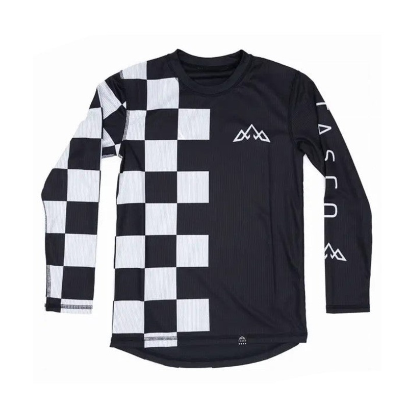 Mullet Reversible Ride Jersey Long Sleeve Black / White