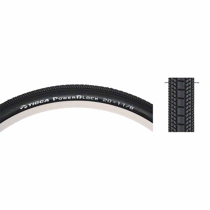 PowerBlock S-Spec Bike Tire: 20×1-1/8 Folding Bead