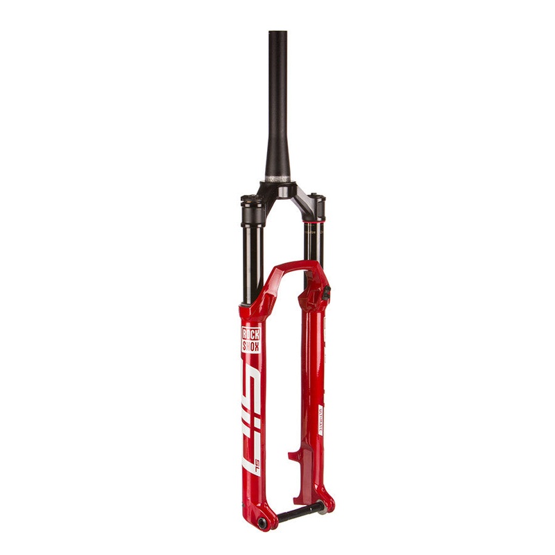 SID SL Ultimate 3P Crown E1 Suspension Fork 29 DebonAir 100mm 1-1/8-1.5 15x110mm TA Rake: 44mm Red
