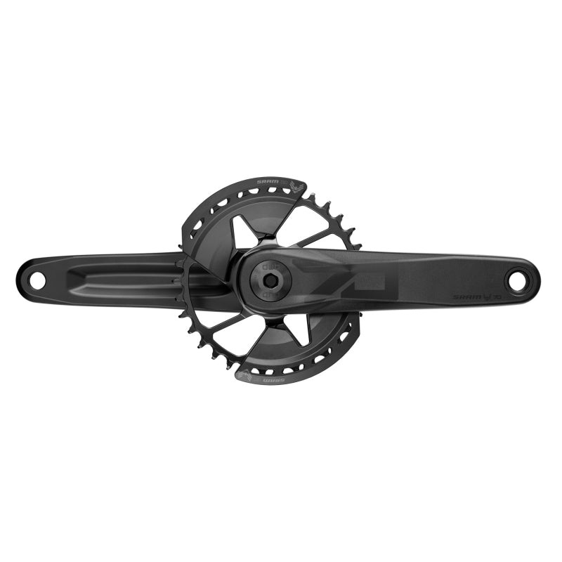 Eagle 70 T-Type Wide Crankset – 175mm 12-Speed 32t Chainring Direct Mount 2-Guards DUB Spindle Interface BLK