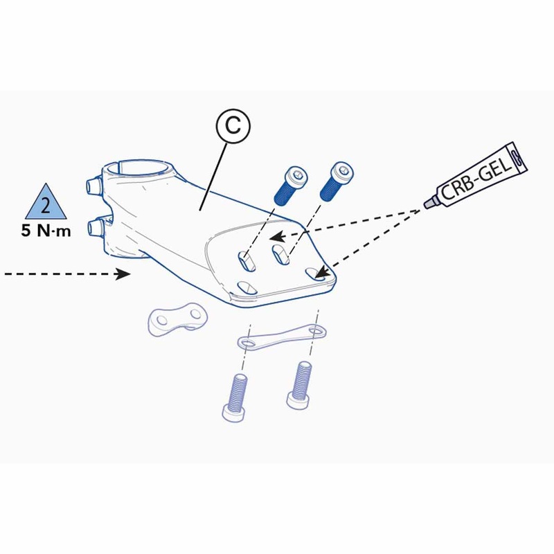 HGram SAVE Stem -6 Deg 80mm|Default