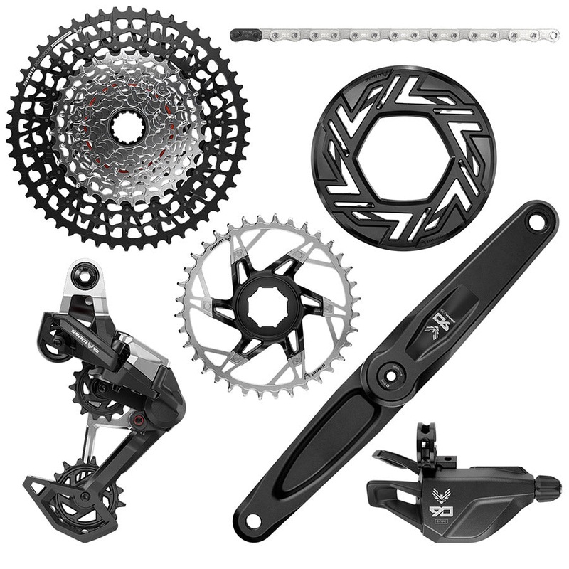 Eagle 90 Ebike Groupset –  160mm Brose 36T Clip-on Guard Chain XS-1275 10-52t Single Click Shifter Rear Derailleur