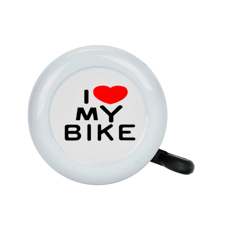 I Love My Bike Bell|White|Red|Pink|Blue