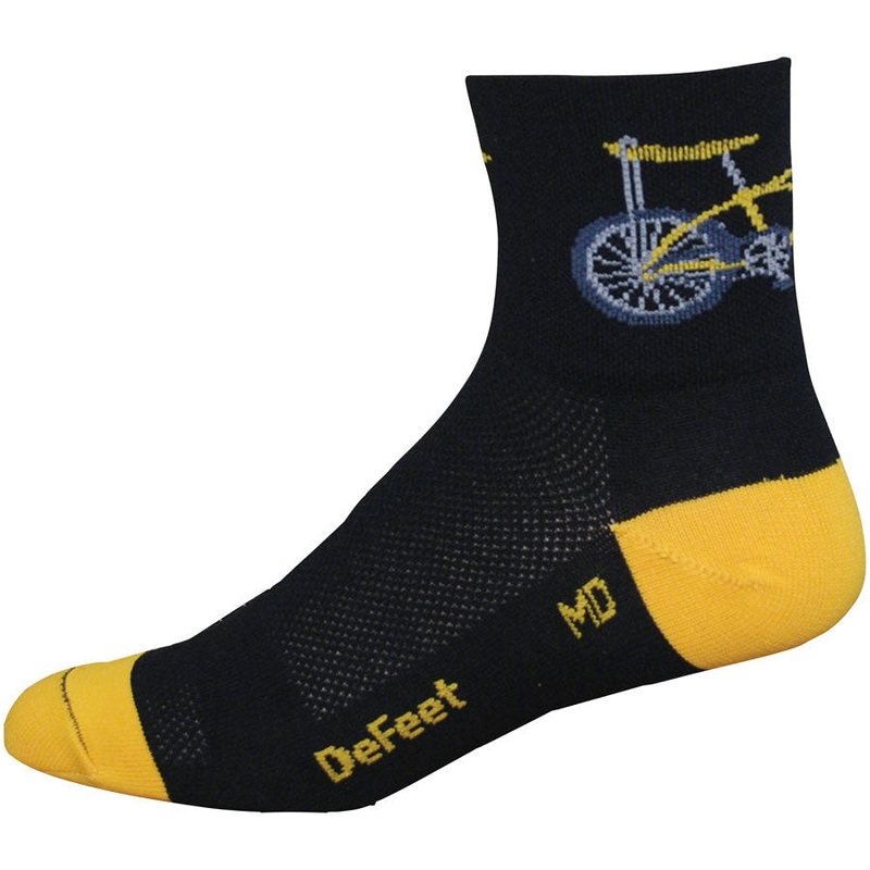 Aireator Banana Bike Socks – Black/Yellow