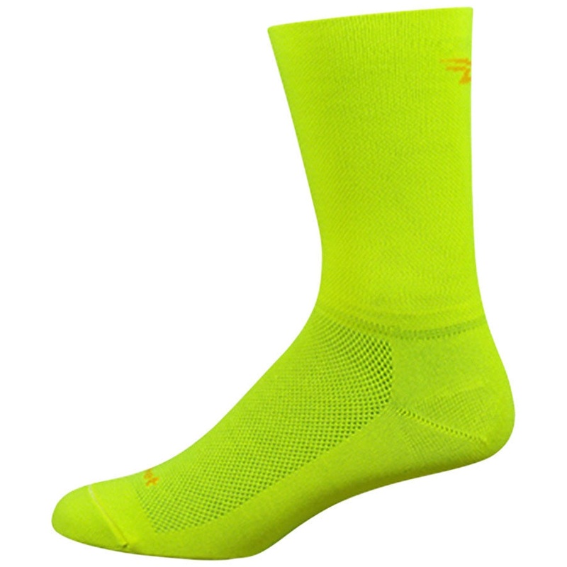 Aireator D-Logo Double Cuff Bike Socks – Yellow