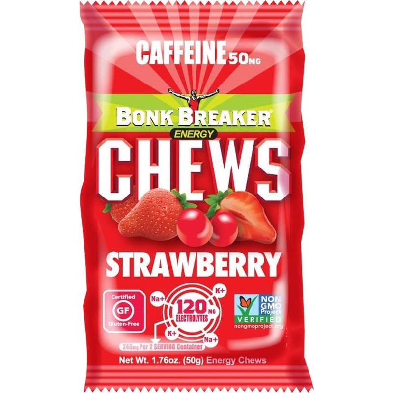 Energy Chew: Strawberry, Box of 10