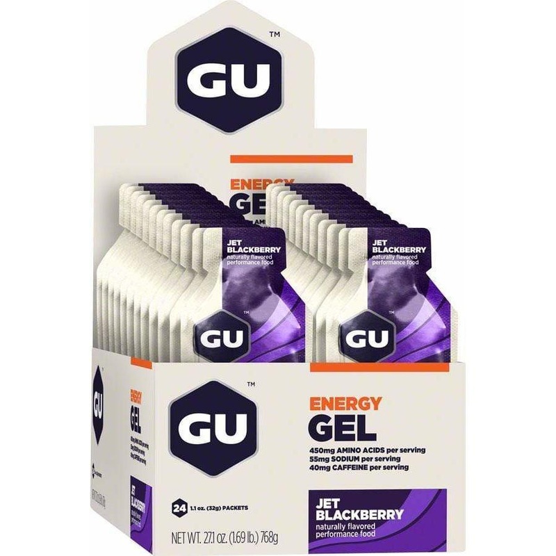 Energy Gel: Jet Blackberry, Box of 24