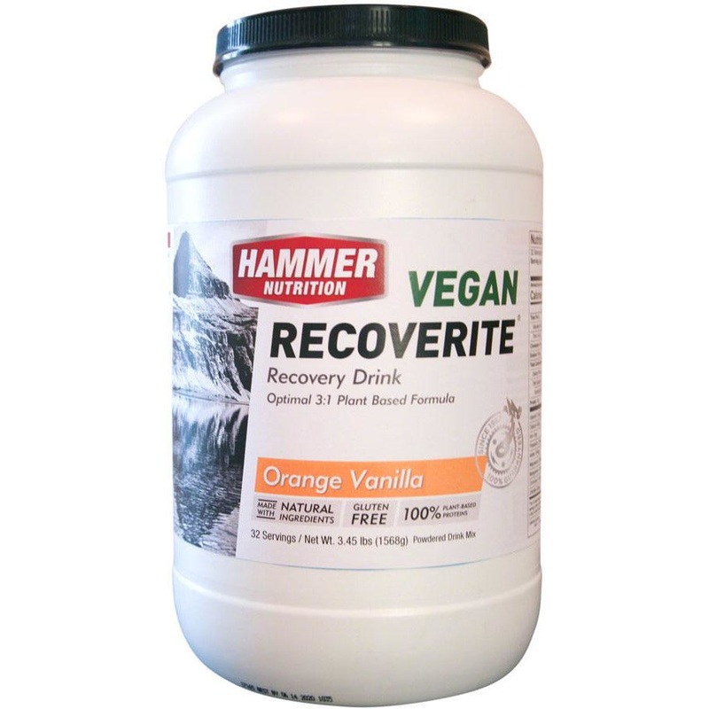 Hammer Vegan Recoverite Drink Mix: Orange Vanilla 32 Servings