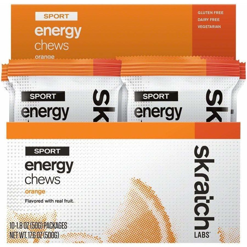 Sport Energy Chews: Orange, Box of 10