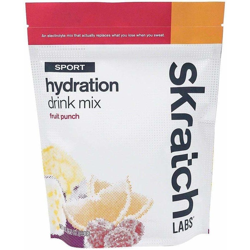 Sport Hydration Drink Mix: Fruit Punch, 20-Serving Resealable Pouch