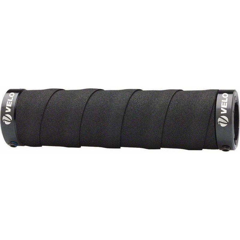 Attune Bike Handlebar Grips – Black, Lock-On