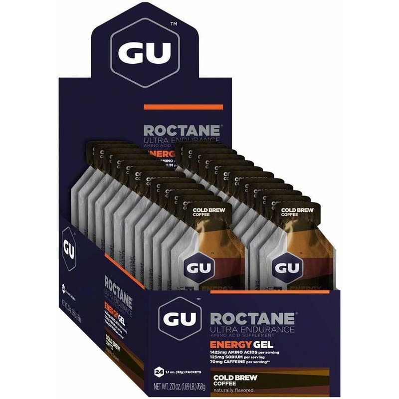 Roctane Energy Gel: Cold Brew Coffee, Box of 24