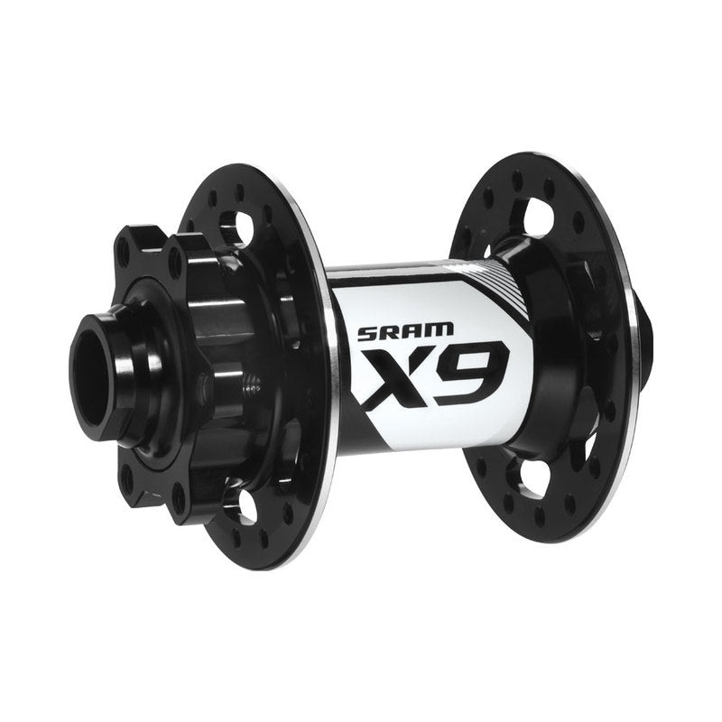HUB X9 V2 F DISC QR 100 28 WHT