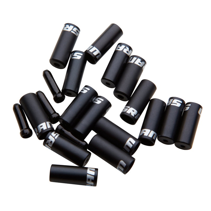 PS GEAR/BRAKE FERRULE KIT BLK|Default