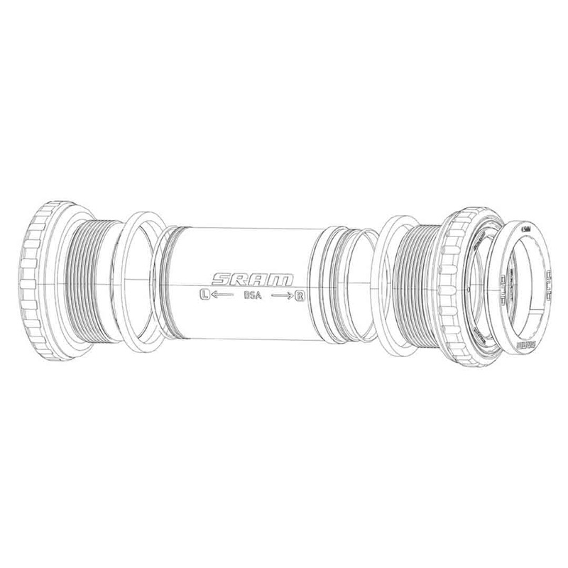 BB30 WIDE TO BB386 SPACER KIT|Default