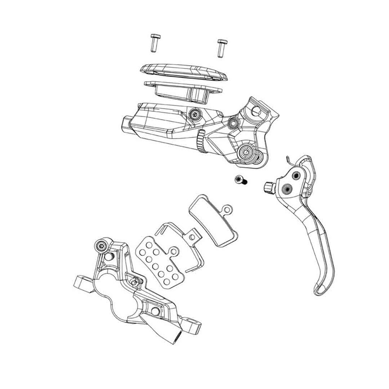 CALIPER HARDWARE KIT LEVEL TL|Default