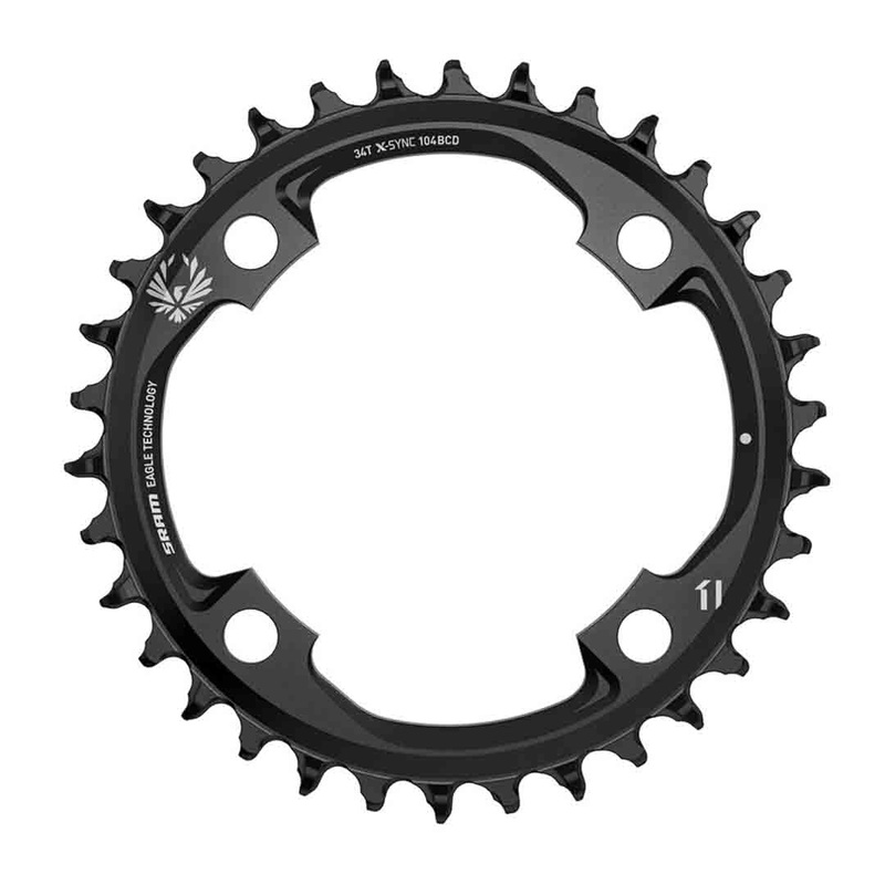 CR 1X12 38T 104 BCD BLACK|Default