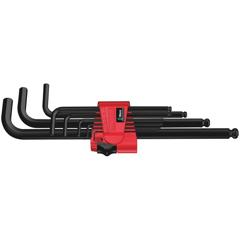 950/9 Hex-Plus 6 L-key set  metric  BlackLaser