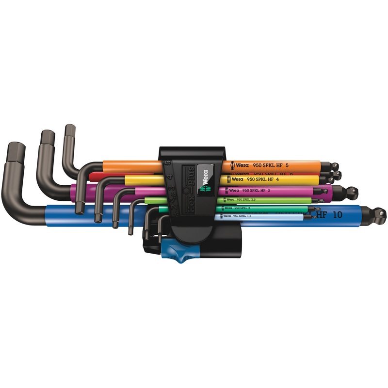 950/9 Hex-Plus Multicolour HF 1 L-key set with holding function  BlackLaser