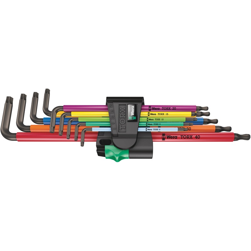 967/9 TX Ball end XL Multicolour 1 L-key set