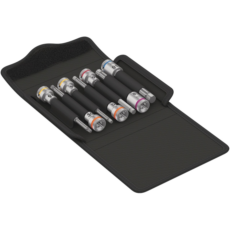 Bicycle Set 8 Bit socket set 3/8 drive, 7 parts