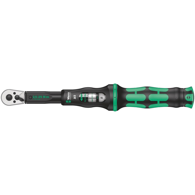 Click-Torque A5 Torque wrench Drive 2 5 – 25 Nm