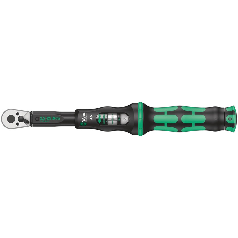 Click-Torque A6 Torque wrench Hex 2.5 – 25 Nm