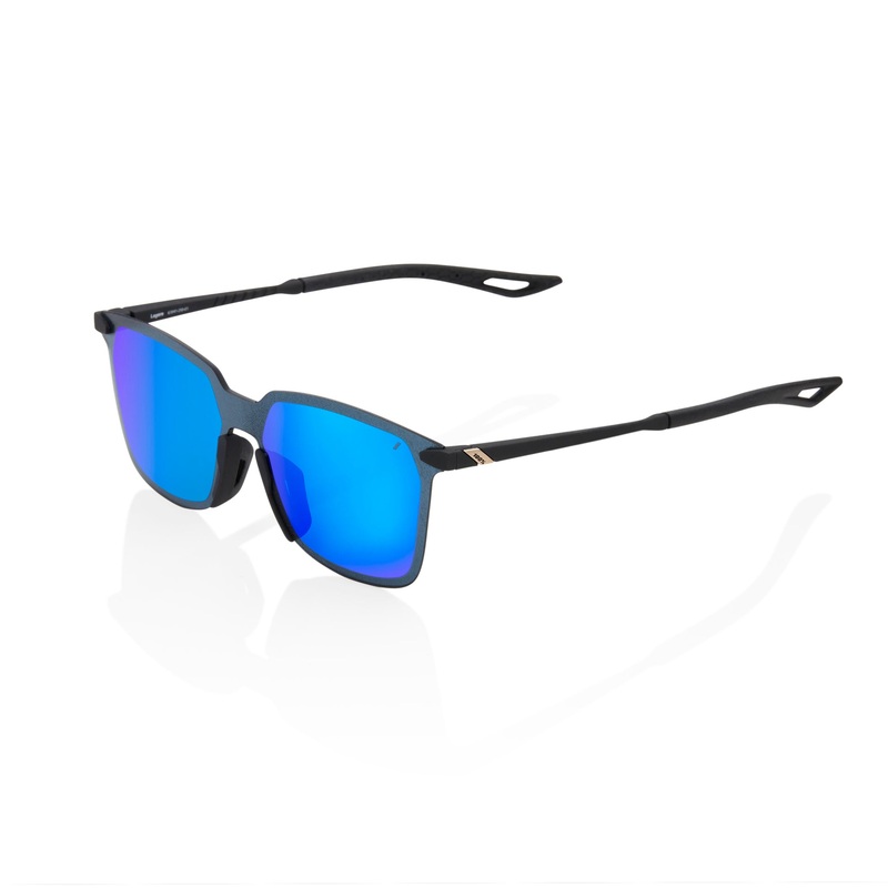 LEGERE SQUARE – Soft Tact Black – Blue Mirror