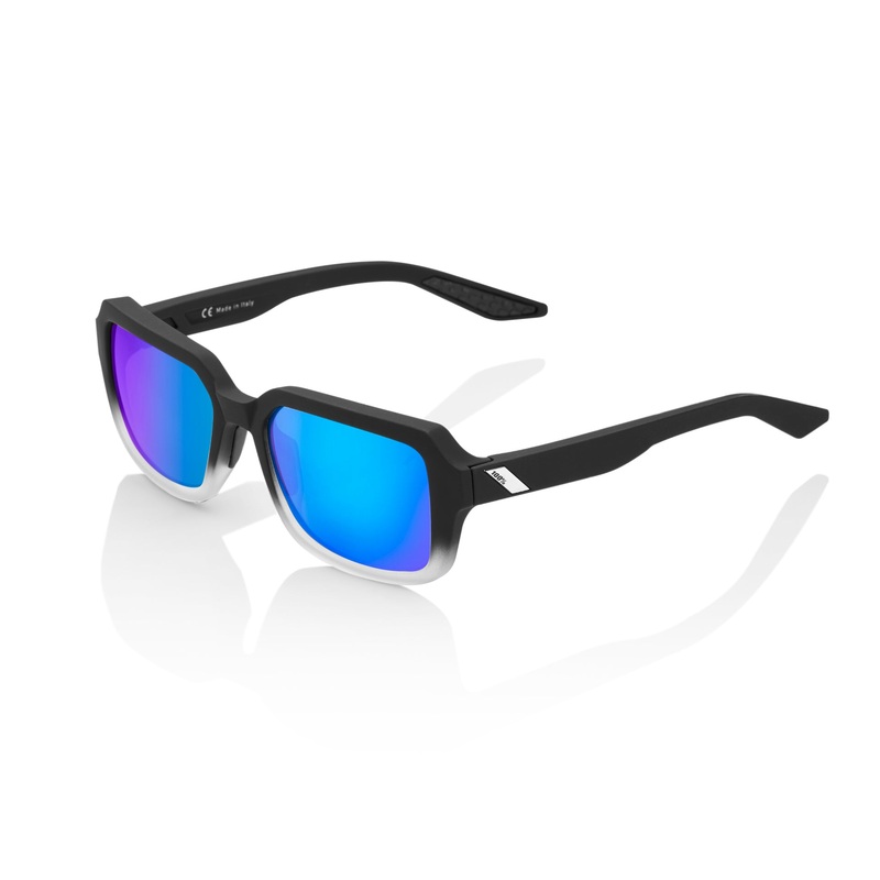 RIDELEY – Soft Tact Fade Black – Blue Mirror