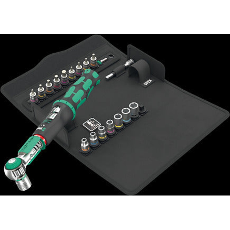 Safe-Torque A 1 SHK Set 1, 1/4 square head, 2-12 Nm, 20 pieces