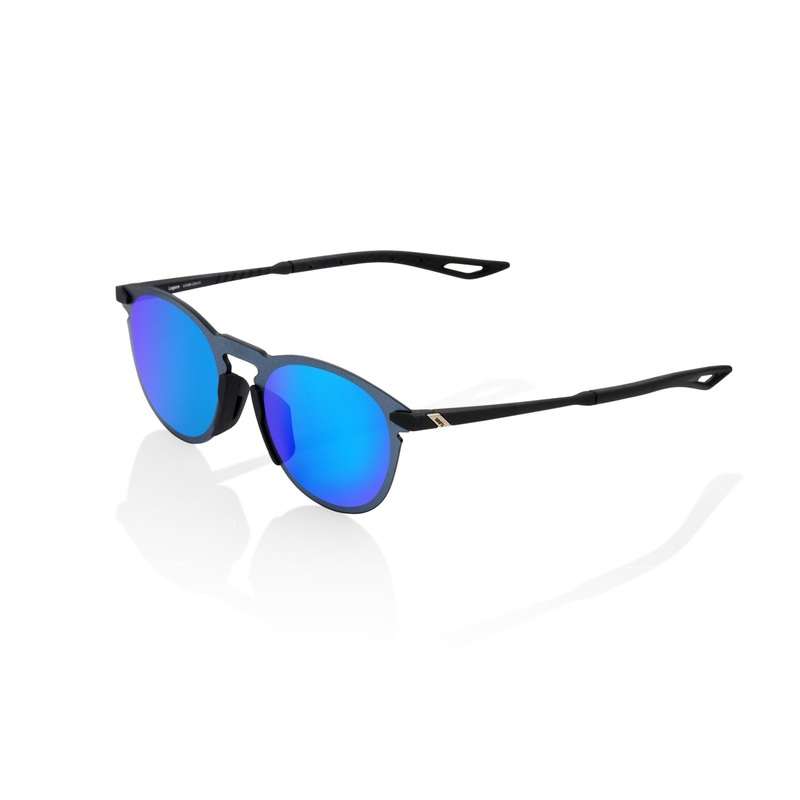 LEGERE ROUND – Soft Tact Black – Blue  Mirror