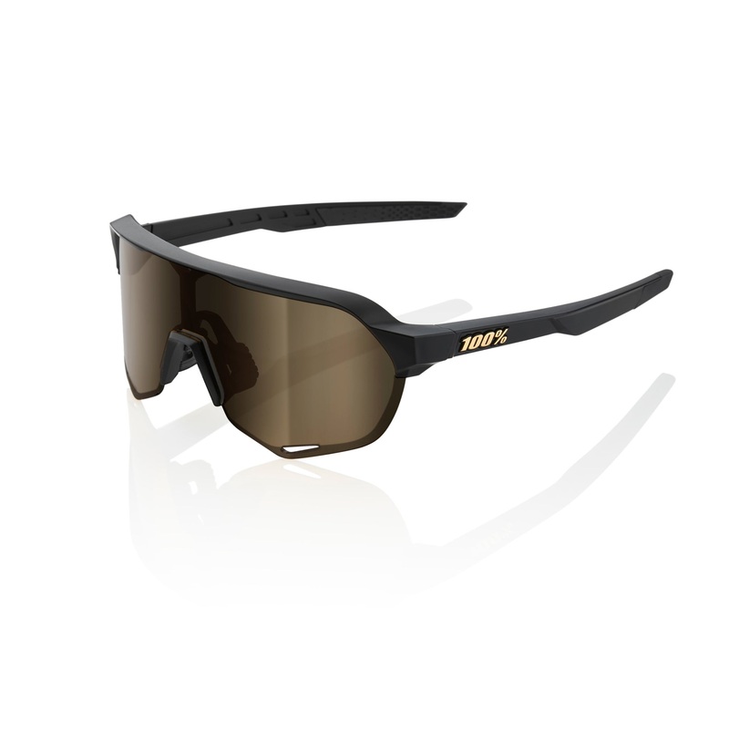 S2 – Matte Black – Soft Gold Mirror