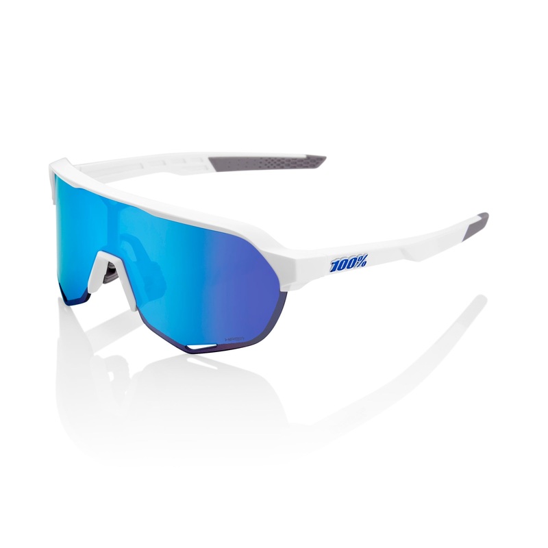 S2 – Matte White – HiPER Blue  Mirror