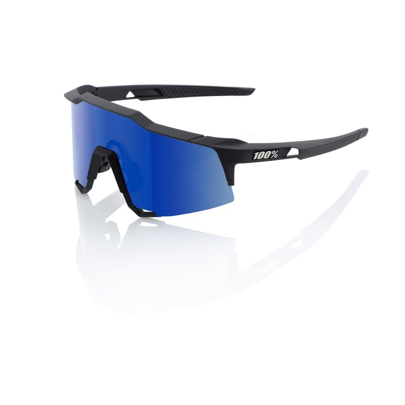 SPEEDCRAFT – Matte Black – HiPER Blue  Mirror