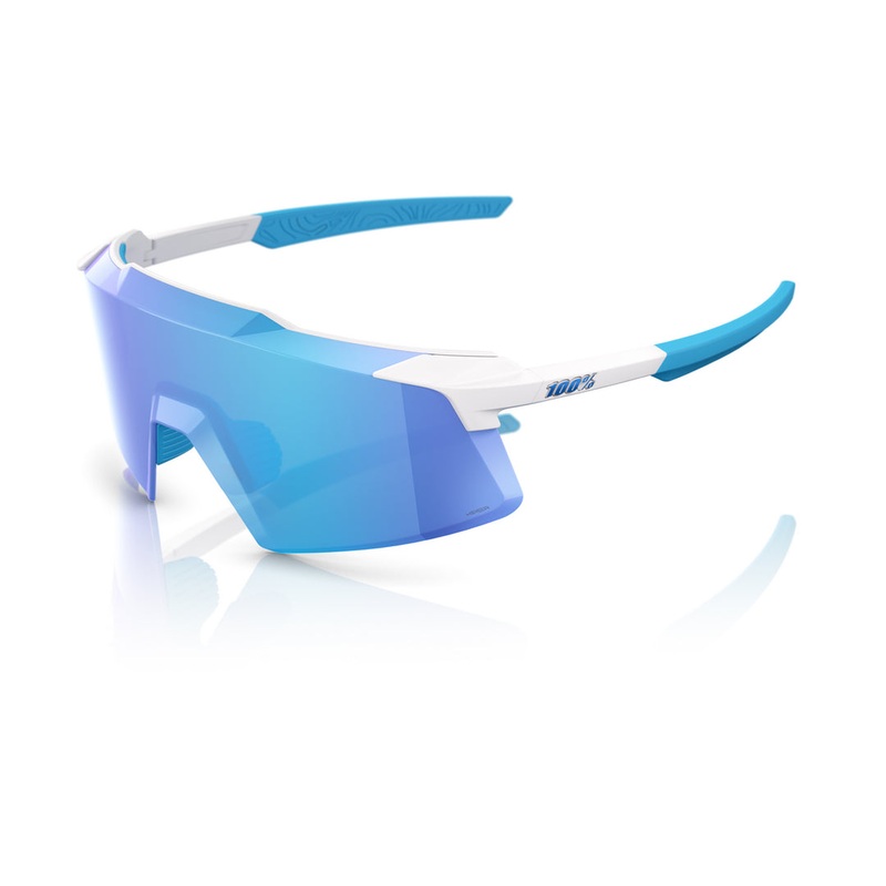 AEROCRAFT – Matte White – HiPER Blue Mirror