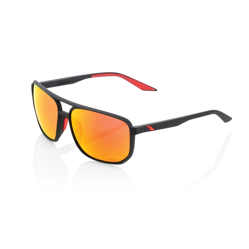 KONNOR – Soft Tact Black – HiPER Red  Mirror