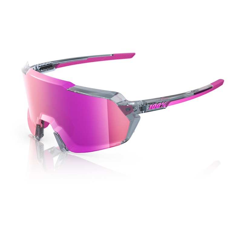 KORBIN – Polished Translucent Grey – Purple Mirror