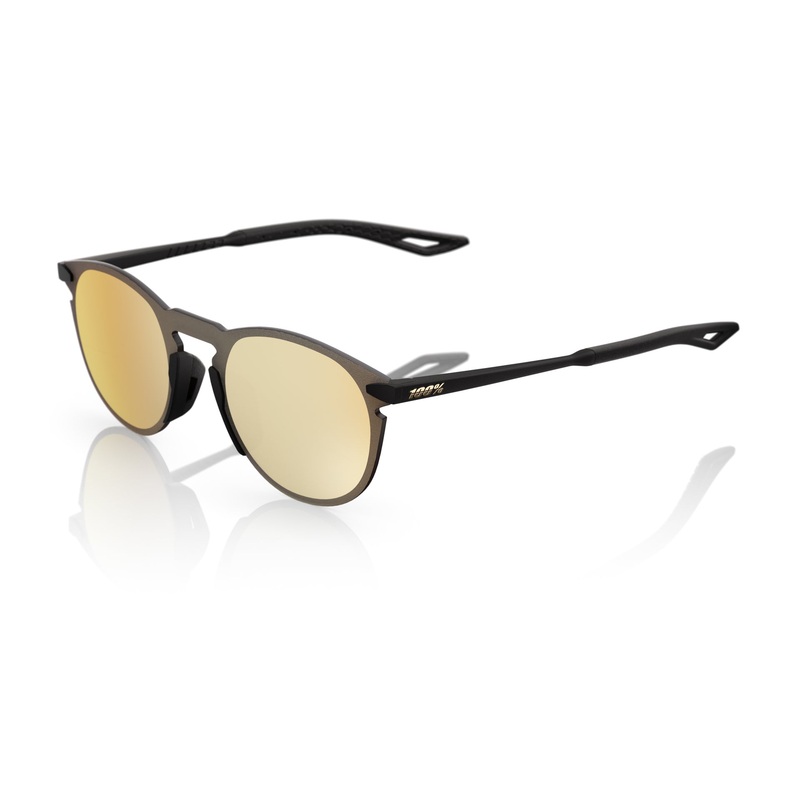 LEGERE ROUND – Matte Black – HiPER Gold 24K Mirror