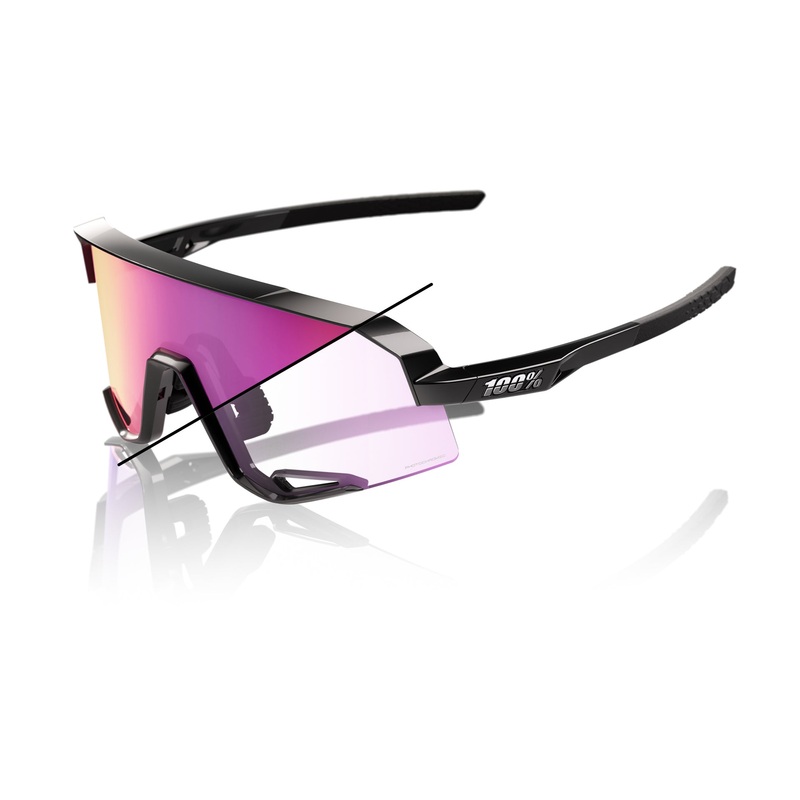 SLENDALE – Gloss Black – Purple Mirror Photochromic